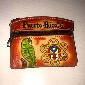 New Puerto Rico Leather Coin Purse